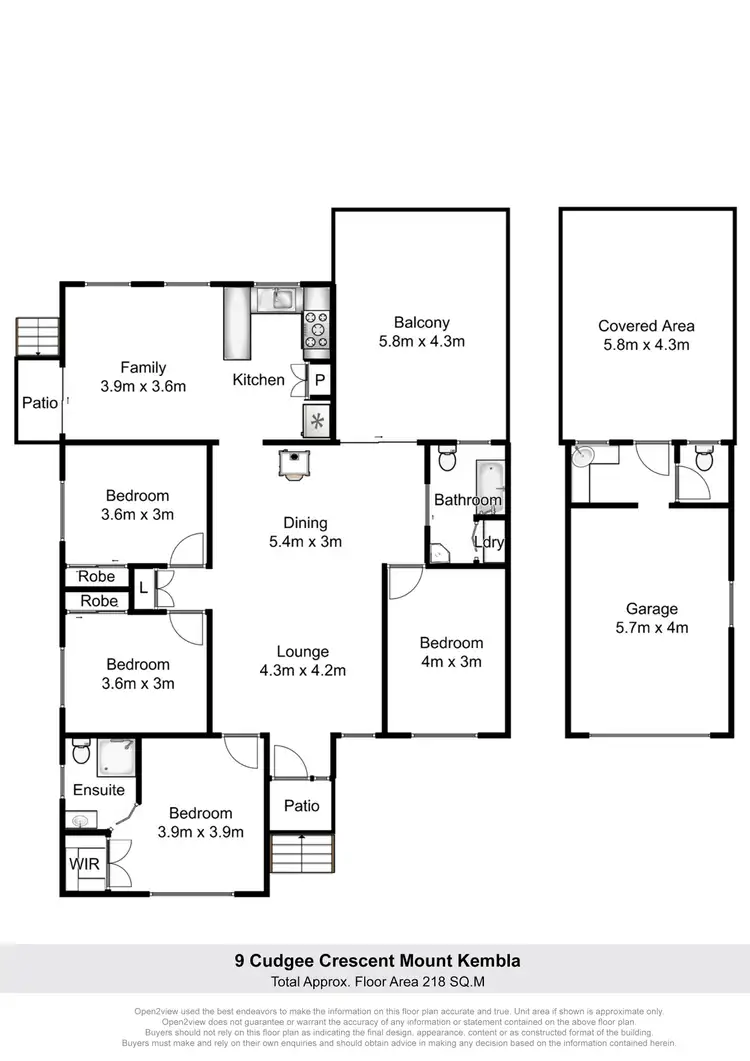 Floorplan of Homely house listing, 9 Cudgee Crescent, Mount Kembla NSW 2526