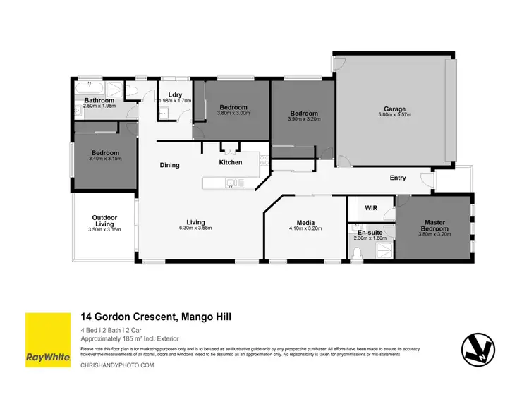 Floorplan of Homely house listing, 14 Gordon Crescent, Mango Hill QLD 4509