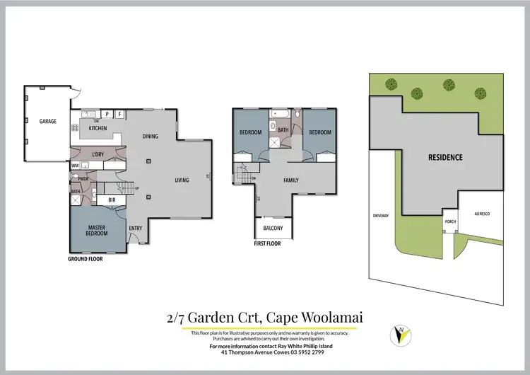 Floorplan of Homely house listing, 2/7 Garden Court, Cape Woolamai VIC 3925