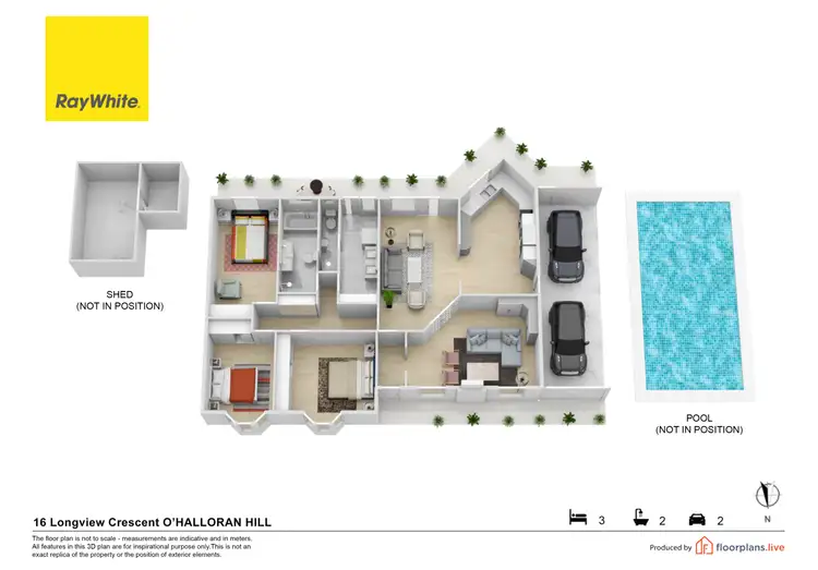 Floorplan of Homely house listing, 16 Longview Crescent, O'halloran Hill SA 5158