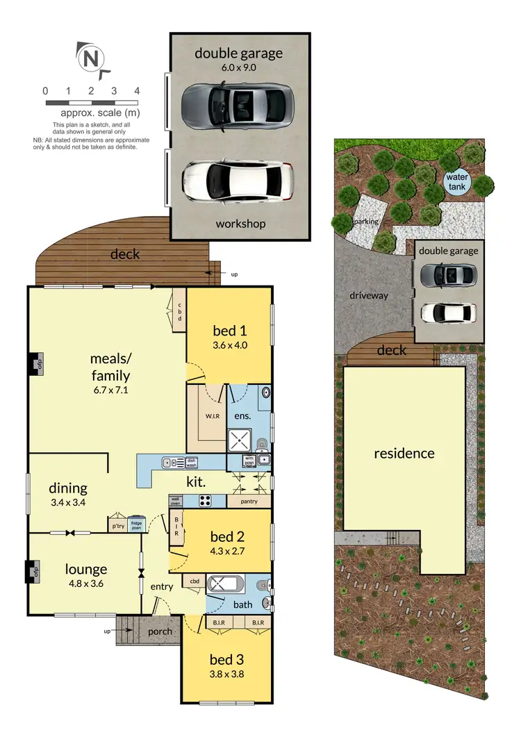 Floorplan of Homely unit listing, 1/47 Grenfell Road, Mount Waverley VIC 3149