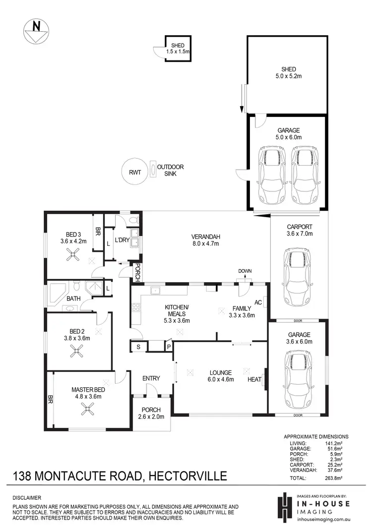 Floorplan of Homely house listing, 138 Montacute Road, Hectorville SA 5073