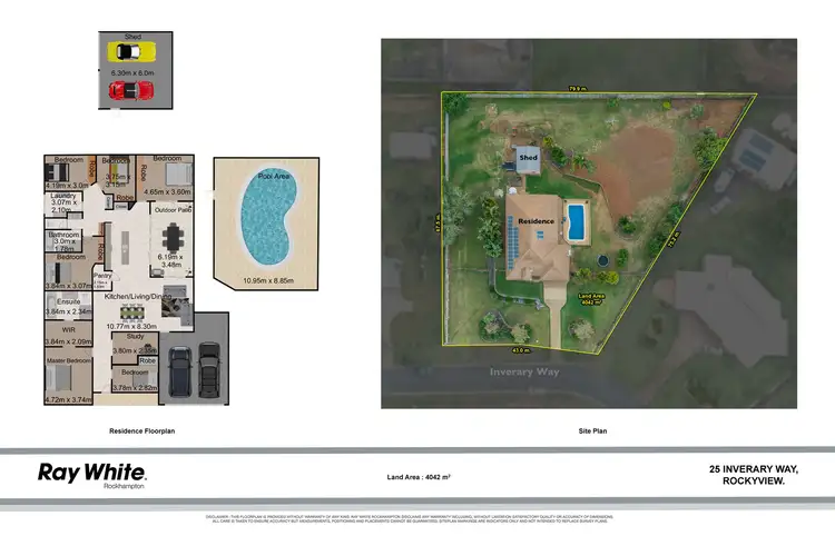 Floorplan of Homely house listing, 25 Inverary Way, Rockyview QLD 4701