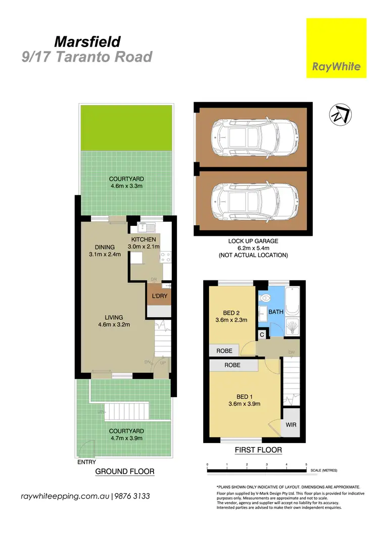 Floorplan of Homely townhouse listing, 9/17 Taranto Road, Marsfield NSW 2122