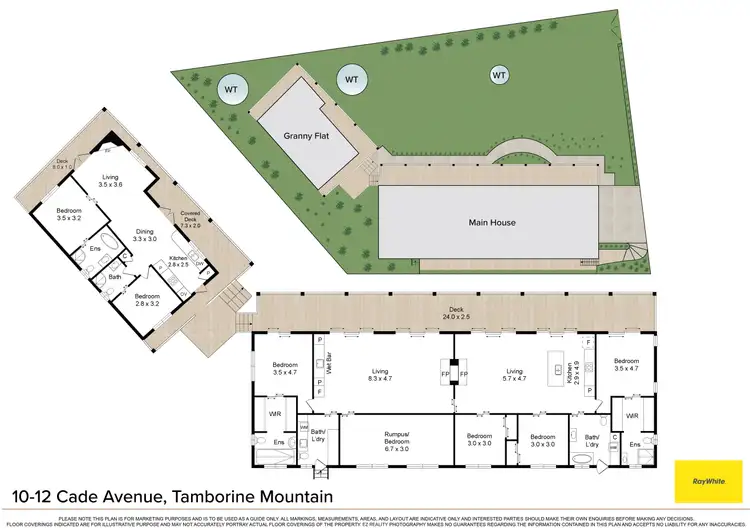 Floorplan of Homely house listing, 10-12 Cade Avenue, Tamborine Mountain QLD 4272