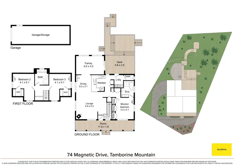 Floorplan of Homely house listing, 74 Magnetic Drive, Tamborine Mountain QLD 4272