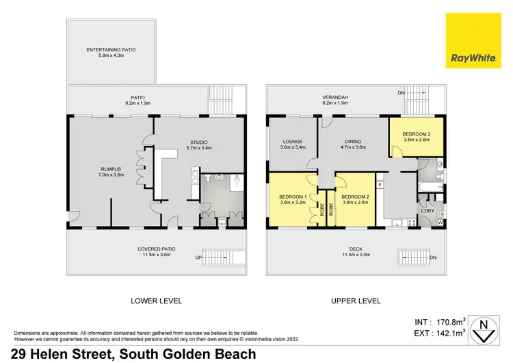 Floorplan of Homely house listing, 29 Helen Street, South Golden Beach NSW 2483