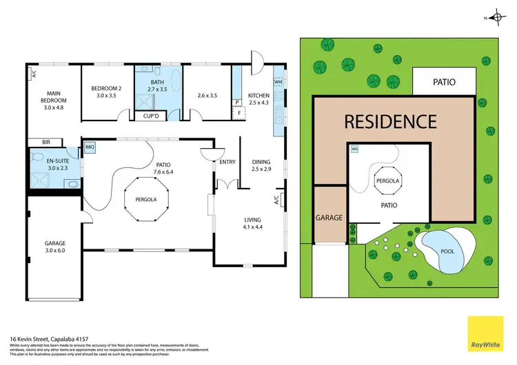 Floorplan of Homely house listing, 16 Kevin Street, Capalaba QLD 4157
