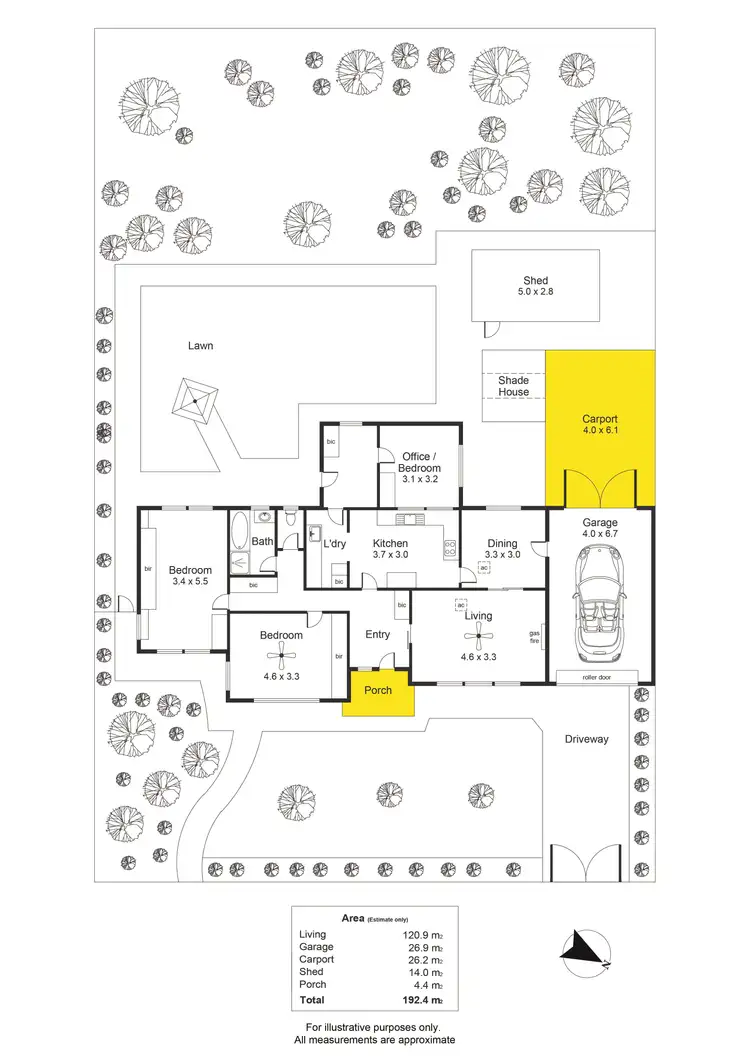 Floorplan of Homely house listing, 6 Glenloth Avenue, Westbourne Park SA 5041