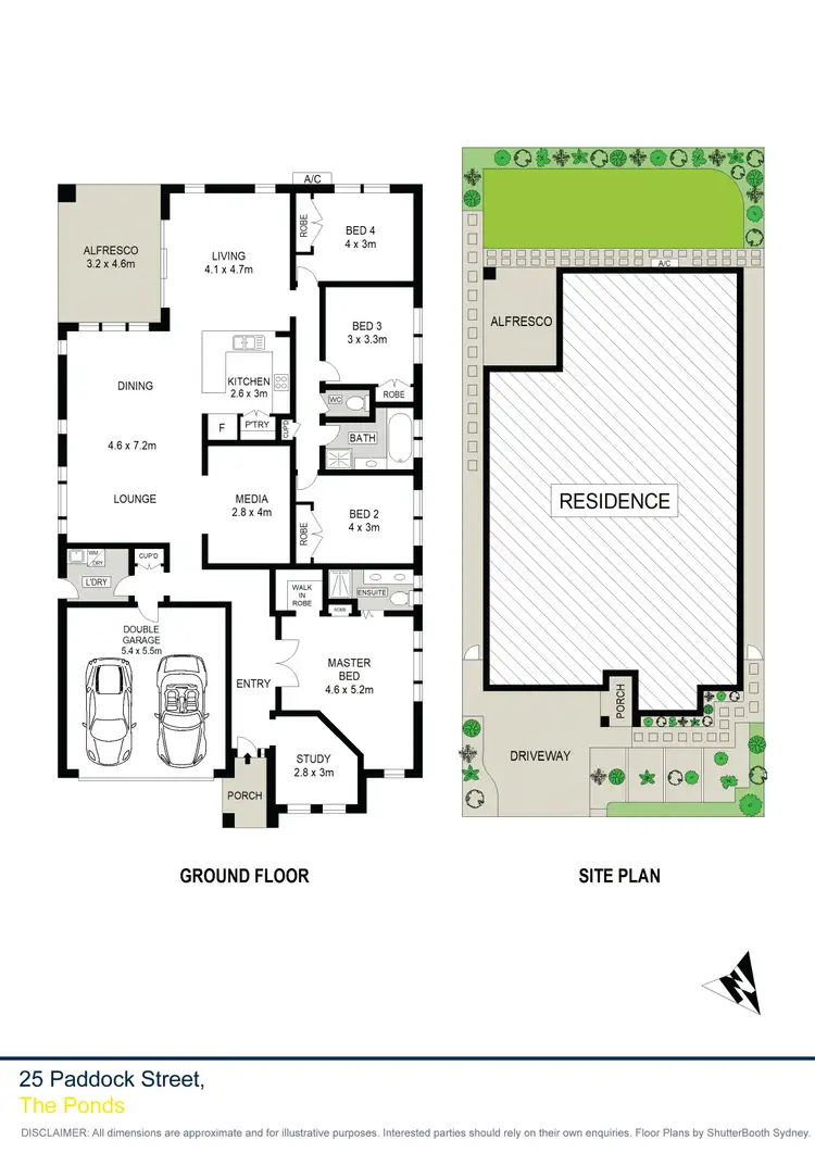 Floorplan of Homely house listing, 25 Paddock Street, The Ponds NSW 2769