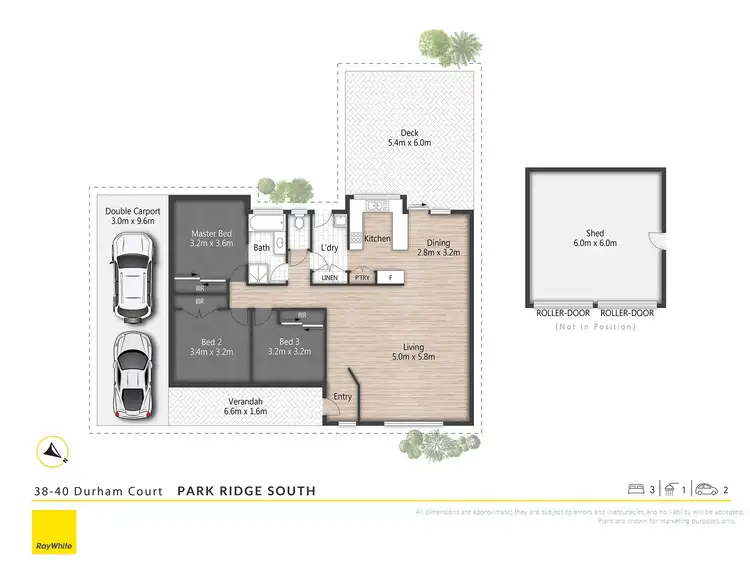 Floorplan of Homely house listing, 38-40 Durham Court, Park Ridge South QLD 4125