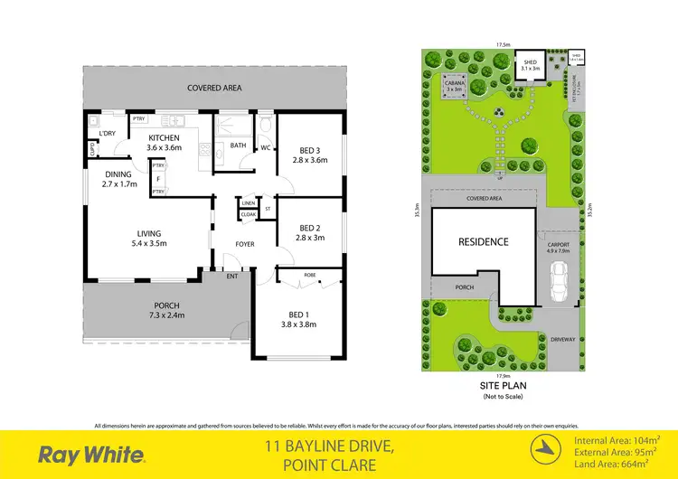 Floorplan of Homely house listing, 11 Bayline Drive, Point Clare NSW 2250