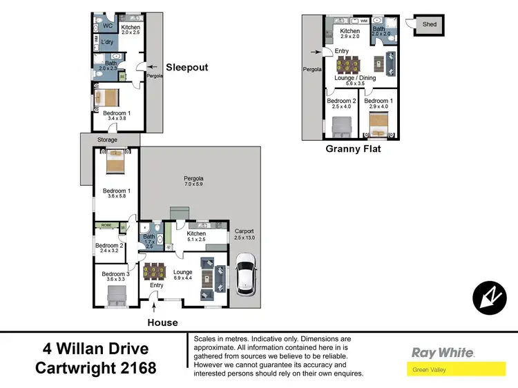Floorplan of Homely house listing, 4 Willan Drive, Cartwright NSW 2168