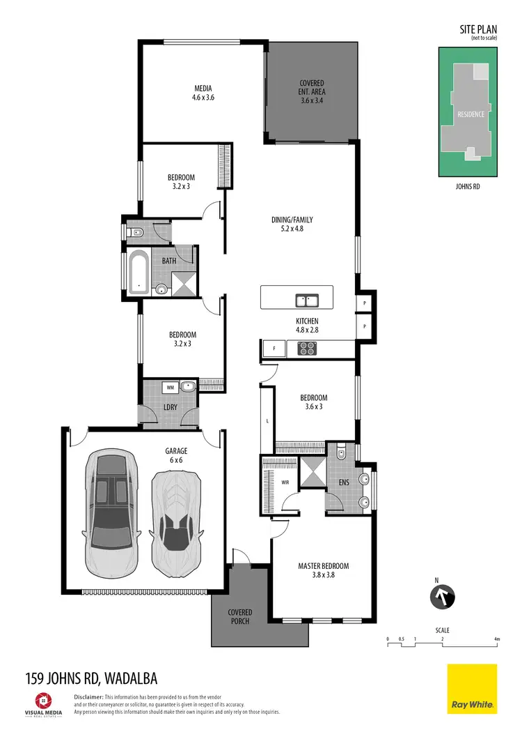 Floorplan of Homely house listing, 159 Johns Road, Wadalba NSW 2259