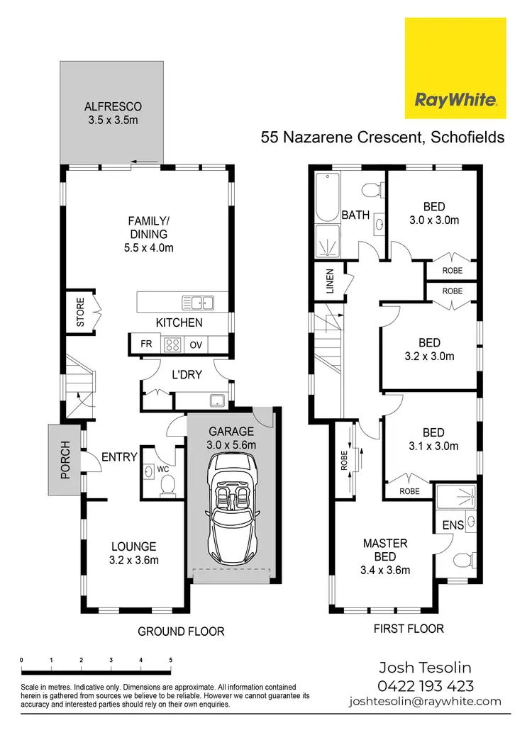 Floorplan of Homely house listing, 55 Nazarene Crescent, Schofields NSW 2762