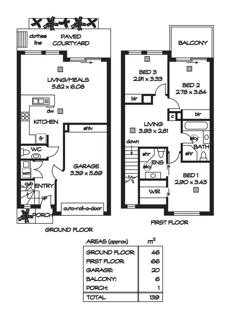 Floorplan of Homely house listing, 6/82 Le Hunte Avenue, Prospect SA 5082
