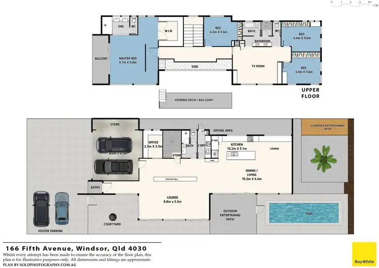 Floorplan of Homely house listing, 166 Fifth Avenue, Windsor QLD 4030