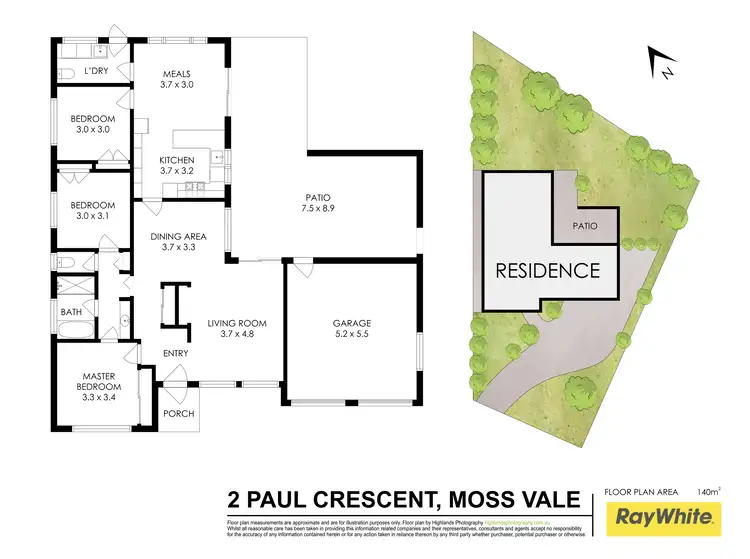Floorplan of Homely house listing, 2 Paul Crescent, Moss Vale NSW 2577