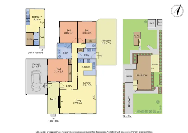 Floorplan of Homely house listing, 543 Maroondah Highway, Ringwood VIC 3134