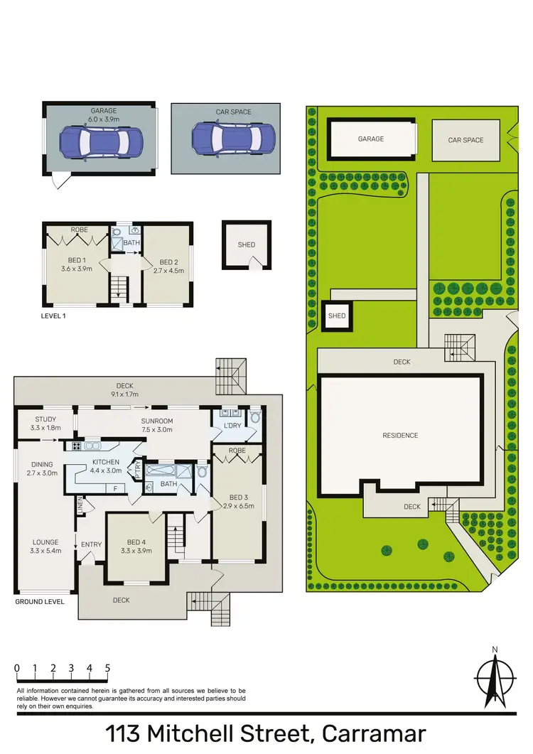 Floorplan of Homely house listing, 113 Mitchell Street, Carramar NSW 2163