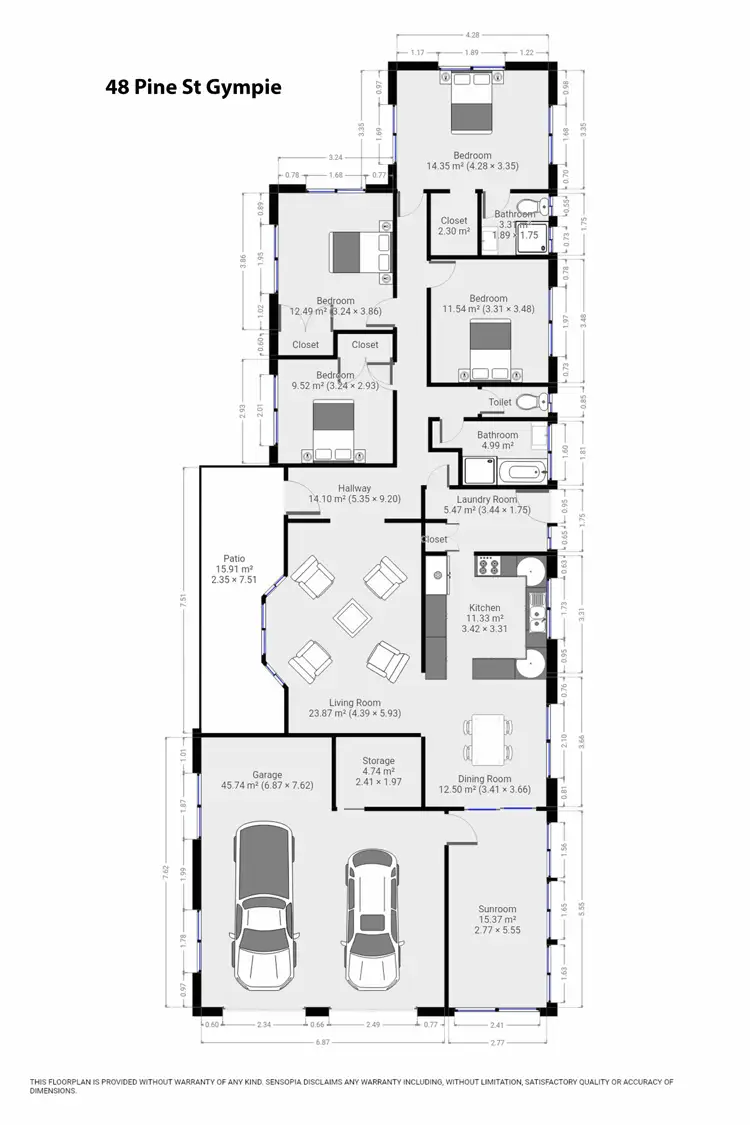 Floorplan of Homely house listing, 48 Pine Street, Gympie QLD 4570
