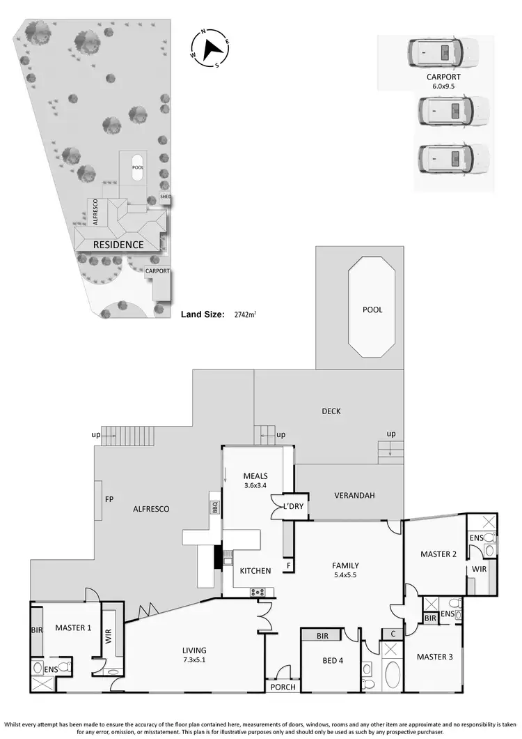 Floorplan of Homely house listing, 16 Karina Street, Frankston South VIC 3199