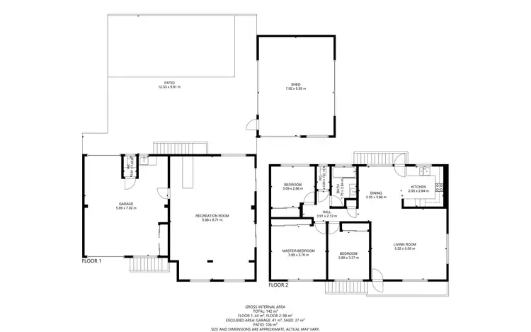 Floorplan of Homely house listing, 40 Rayleigh Street, Wulguru QLD 4811