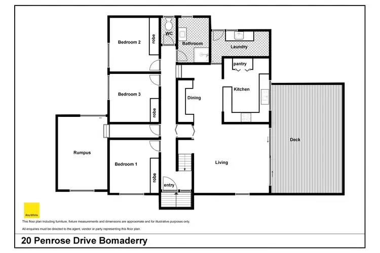 Floorplan of Homely house listing, 20 Penrose Drive, Bomaderry NSW 2541