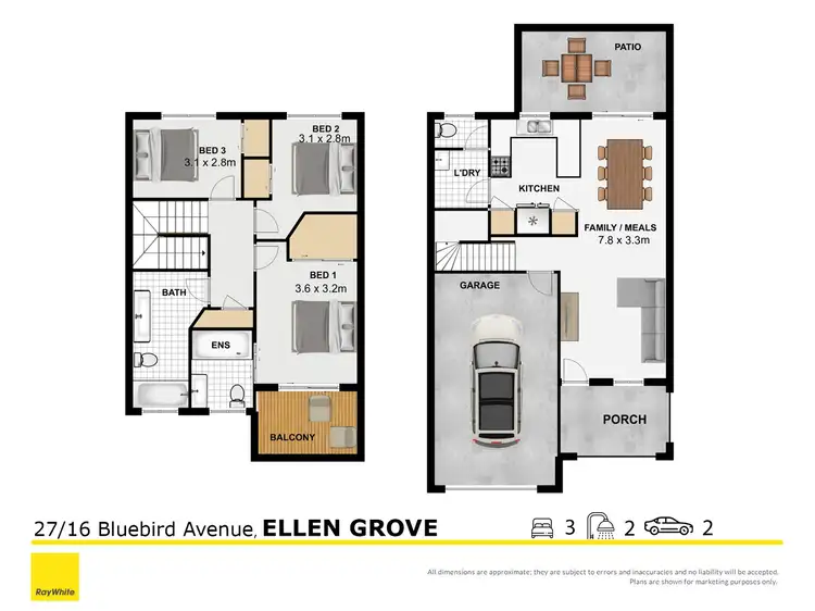 Floorplan of Homely house listing, 27/16 Bluebird Avenue, Ellen Grove QLD 4078