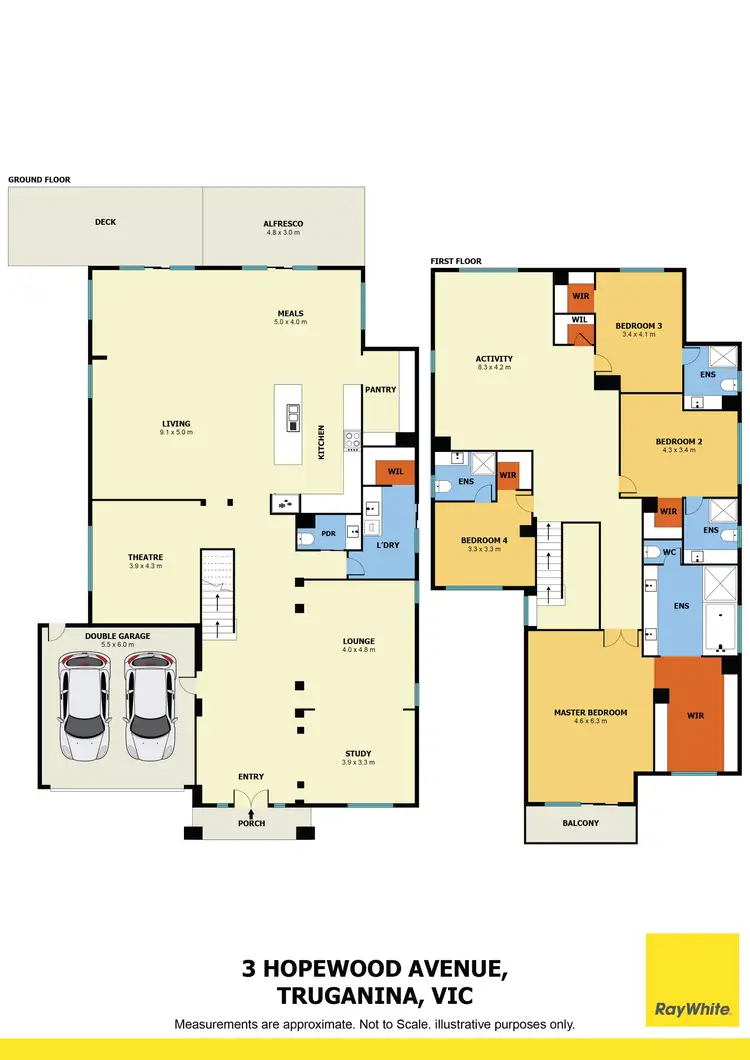 Floorplan of Homely house listing, 3 Hopewood Avenue, Truganina VIC 3029