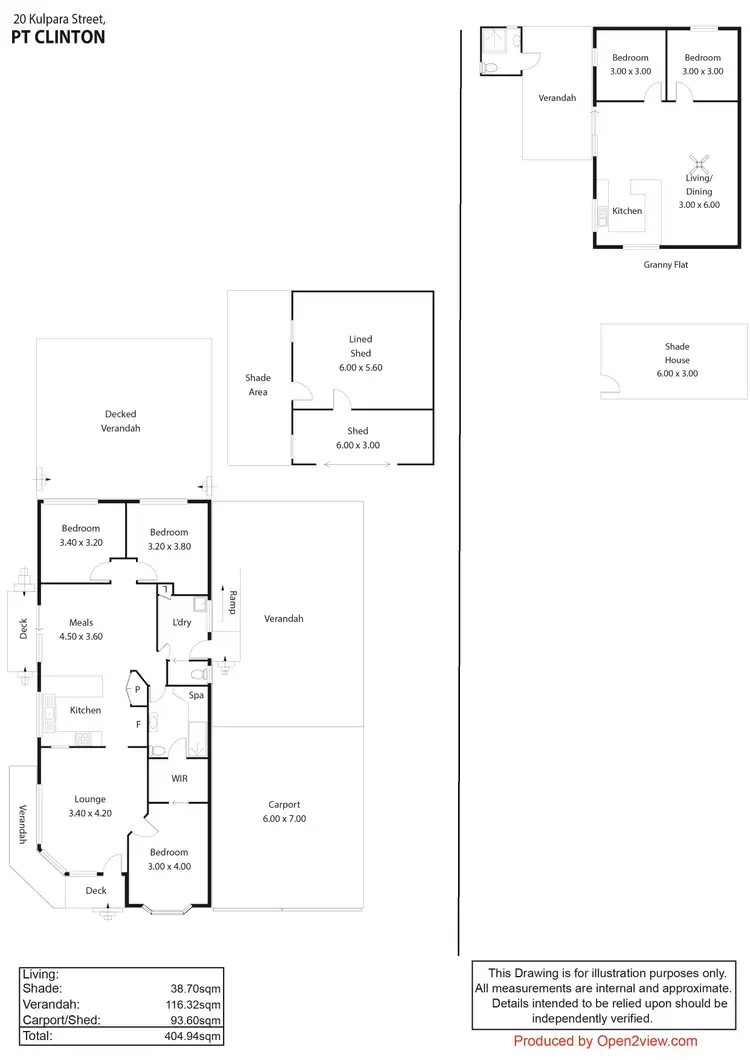 Floorplan of Homely house listing, 20-22 Kulpara Street, Clinton SA 5570