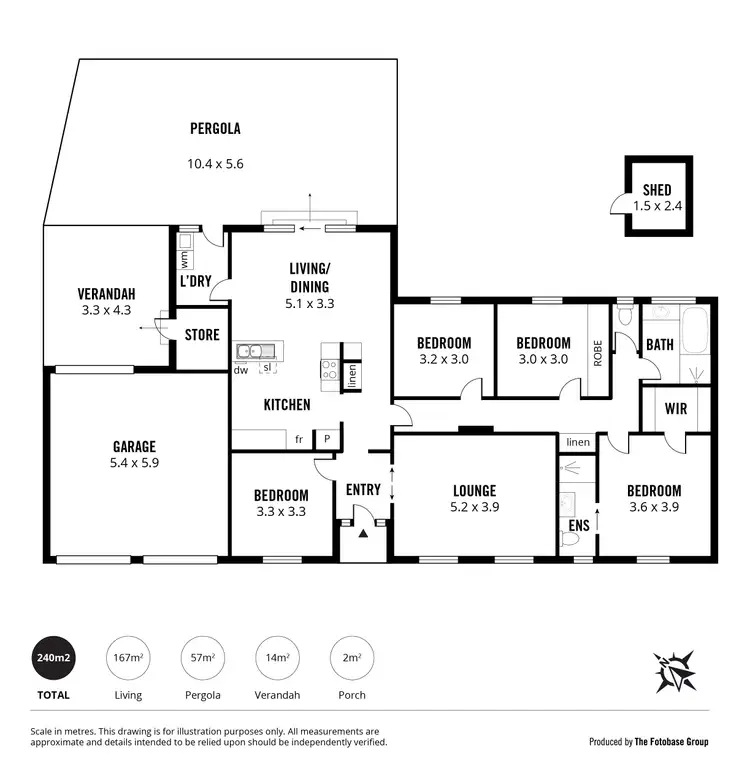 Floorplan of Homely house listing, 19 Pitcairn Avenue, Kidman Park SA 5025