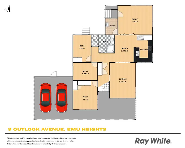 Floorplan of Homely house listing, 9 Outlook Avenue, Emu Heights NSW 2750