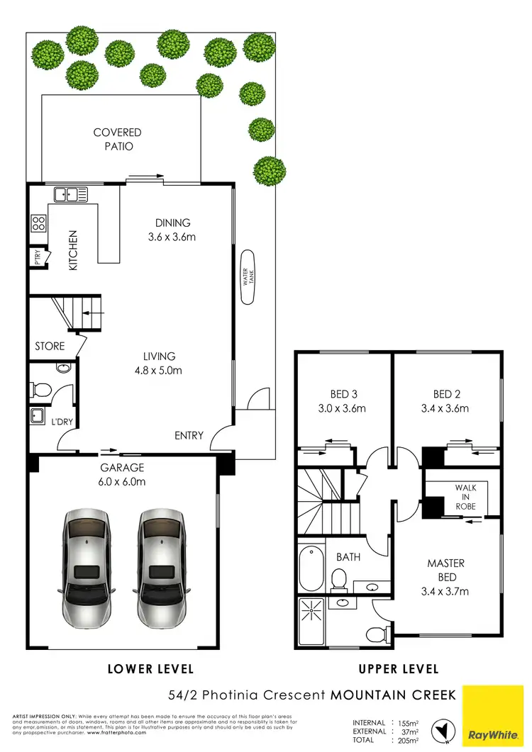 Floorplan of Homely house listing, 54/2 Photinia Crescent, Mountain Creek QLD 4557