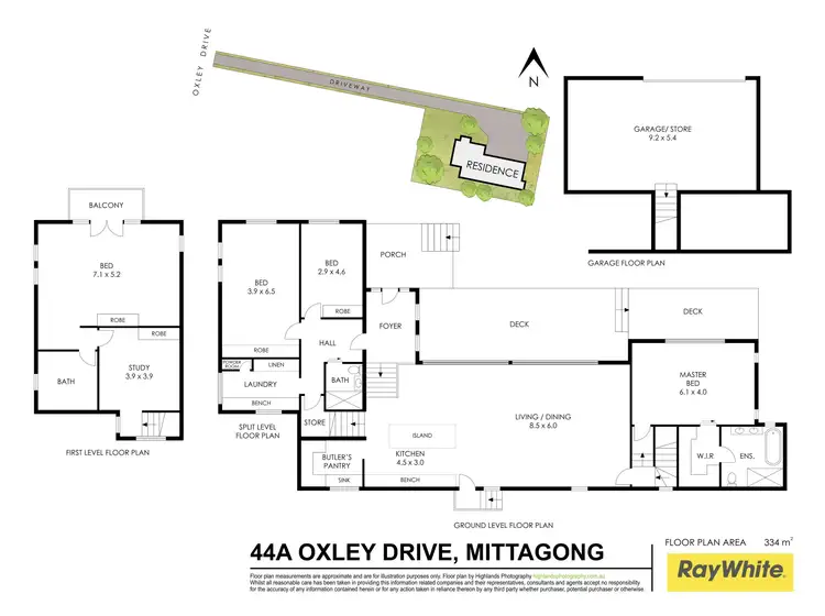 Floorplan of Homely house listing, 44a Oxley Drive, Mittagong NSW 2575