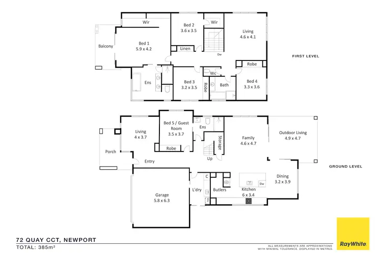 Floorplan of Homely house listing, 72 Quay Circuit, Newport QLD 4020