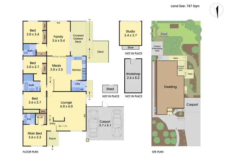 Floorplan of Homely house listing, 18 Wayland Court, Diamond Creek VIC 3089