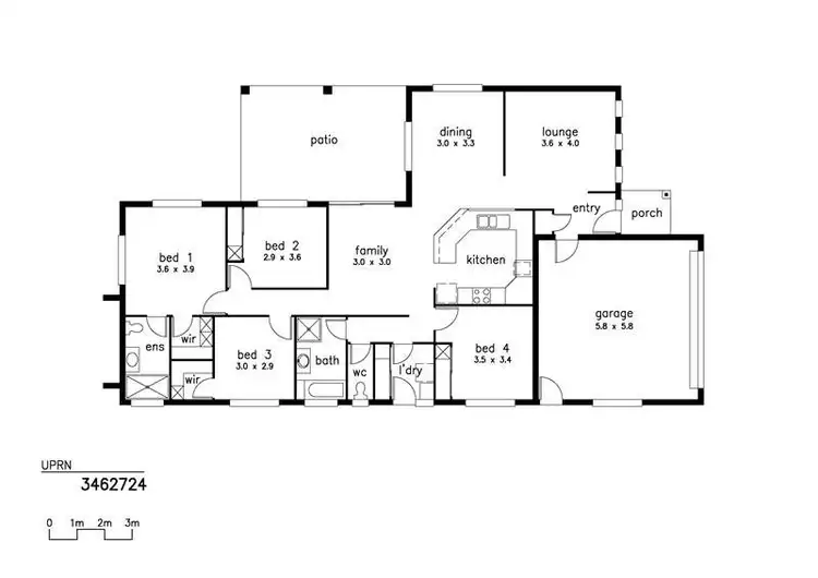 Floorplan of Homely house listing, Address available on request