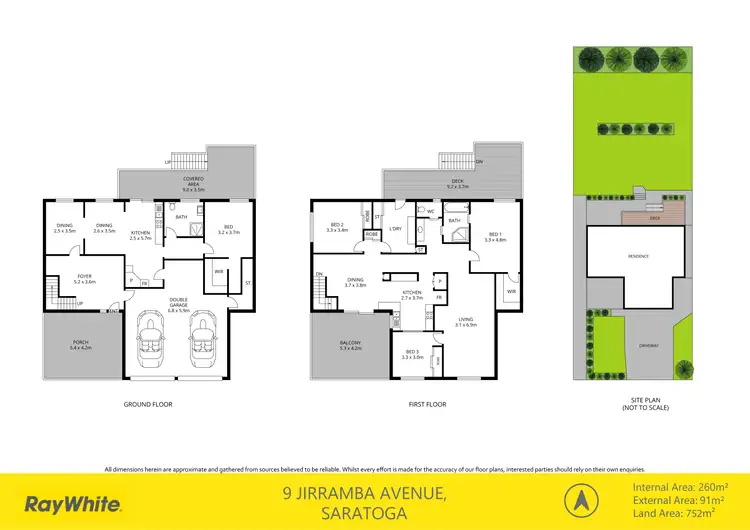 Floorplan of Homely house listing, 9 Jirramba Avenue, Saratoga NSW 2251