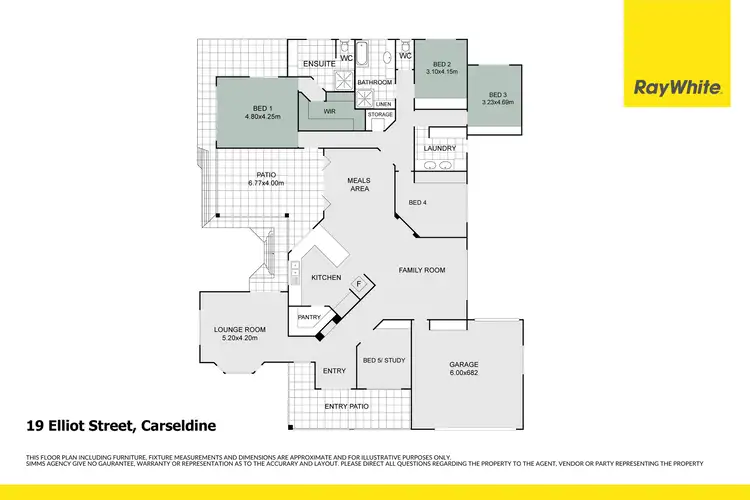 Floorplan of Homely house listing, 19 Elliott Street, Carseldine QLD 4034