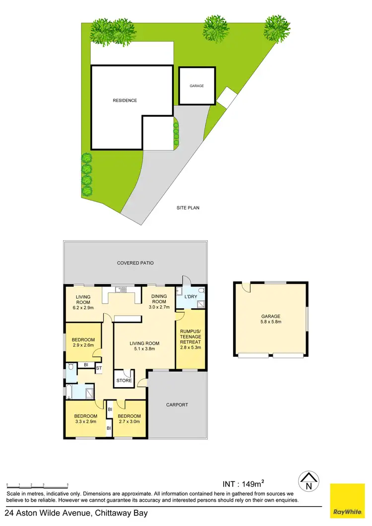 Floorplan of Homely house listing, 24 Aston Wilde Avenue, Chittaway Bay NSW 2261
