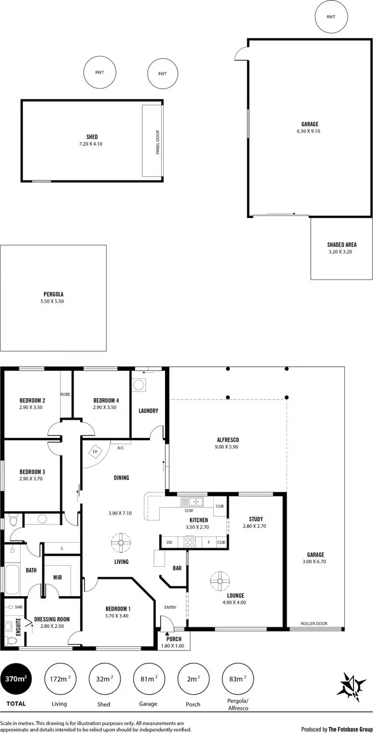 Floorplan of Homely house listing, 20 Burkett Drive, Strathalbyn SA 5255
