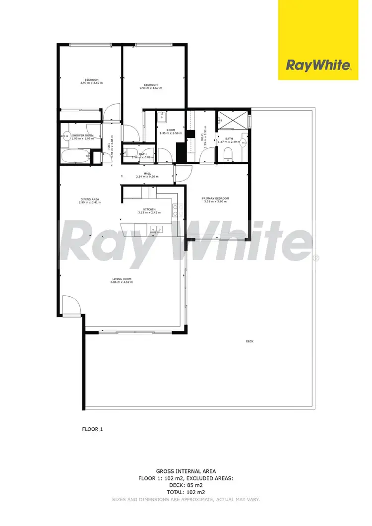 Floorplan of Homely unit listing, 103/885 David Low Way, Marcoola QLD 4564