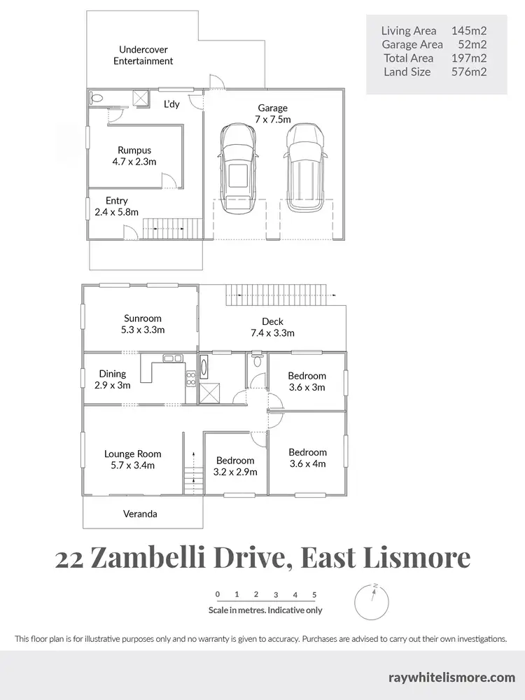 Floorplan of Homely house listing, 22 Zambelli Drive, East Lismore NSW 2480