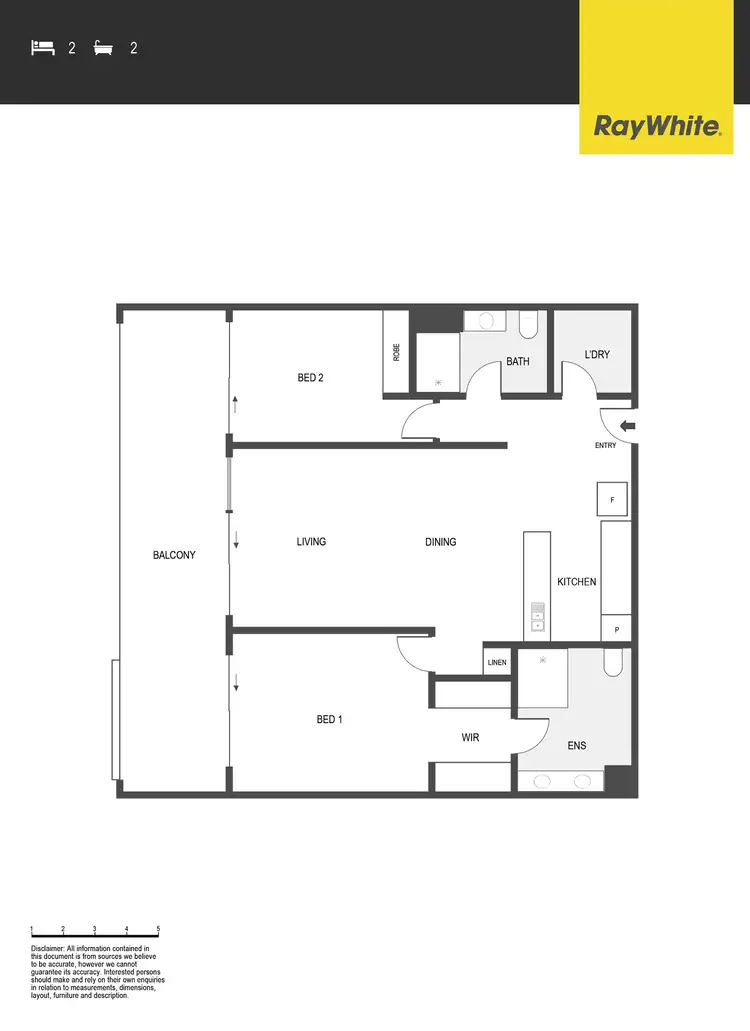 Floorplan of Homely apartment listing, 37/28 Beechworth Street, Watson ACT 2602