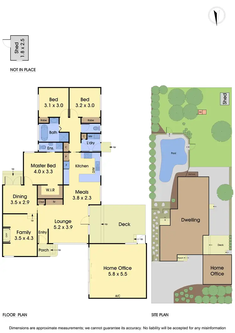 Floorplan of Homely house listing, 12 Richborough Grove, Ferntree Gully VIC 3156