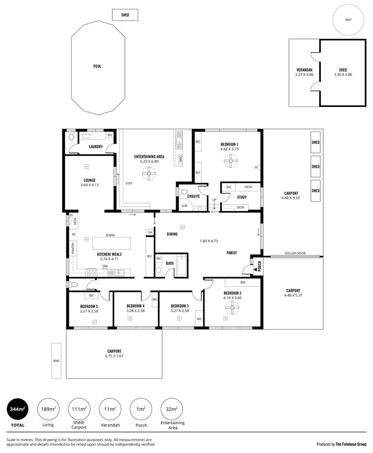 Floorplan of Homely house listing, 63 Pine Drive, Aberfoyle Park SA 5159