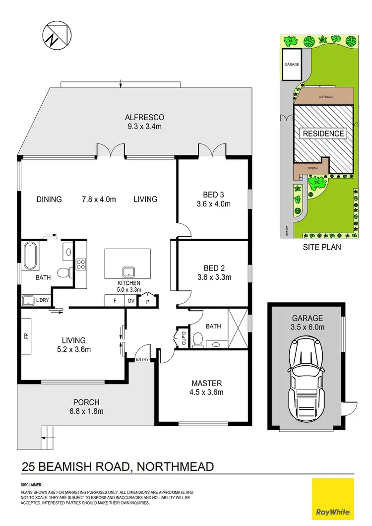 Floorplan of Homely house listing, 25 Beamish Road, Northmead NSW 2152