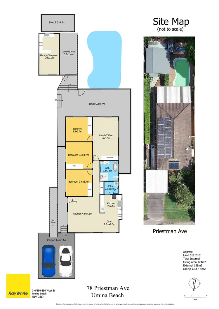 Floorplan of Homely house listing, 78 Priestman Avenue, Umina Beach NSW 2257