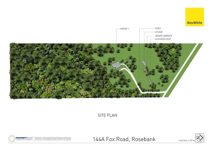 Floorplan of Homely rural property listing, 144 Fox Road, Rosebank NSW 2480